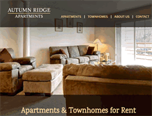 Tablet Screenshot of ecautumnridge.com